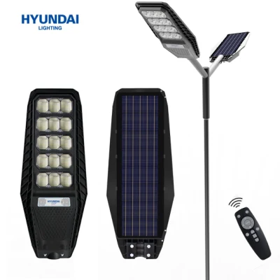Hyundai Großhandel Hochleistungs-100/200/300-W-Solar-LED-All-in-One-Gartenstraßenlaterne